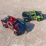 ARRMA Camión teledirigido 1/7 Mojave 6S V2 4WD BLX Desert Truck con compañía de Espectro (Listo para Ejecutar), Color Verde/Negro, ARA7604V2T1