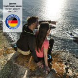 STEINER Prismáticos BluHorizons 10x42 - Óptica de Calidad Alemana, Gran Aumento, Reduce los Reflejos o el deslumbramiento del Agua, la Arena o la Nieve