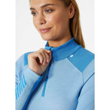 Helly-Hansen Womens W Lifa Merino Midw 1/2 Zip, Azul Brillante, S
