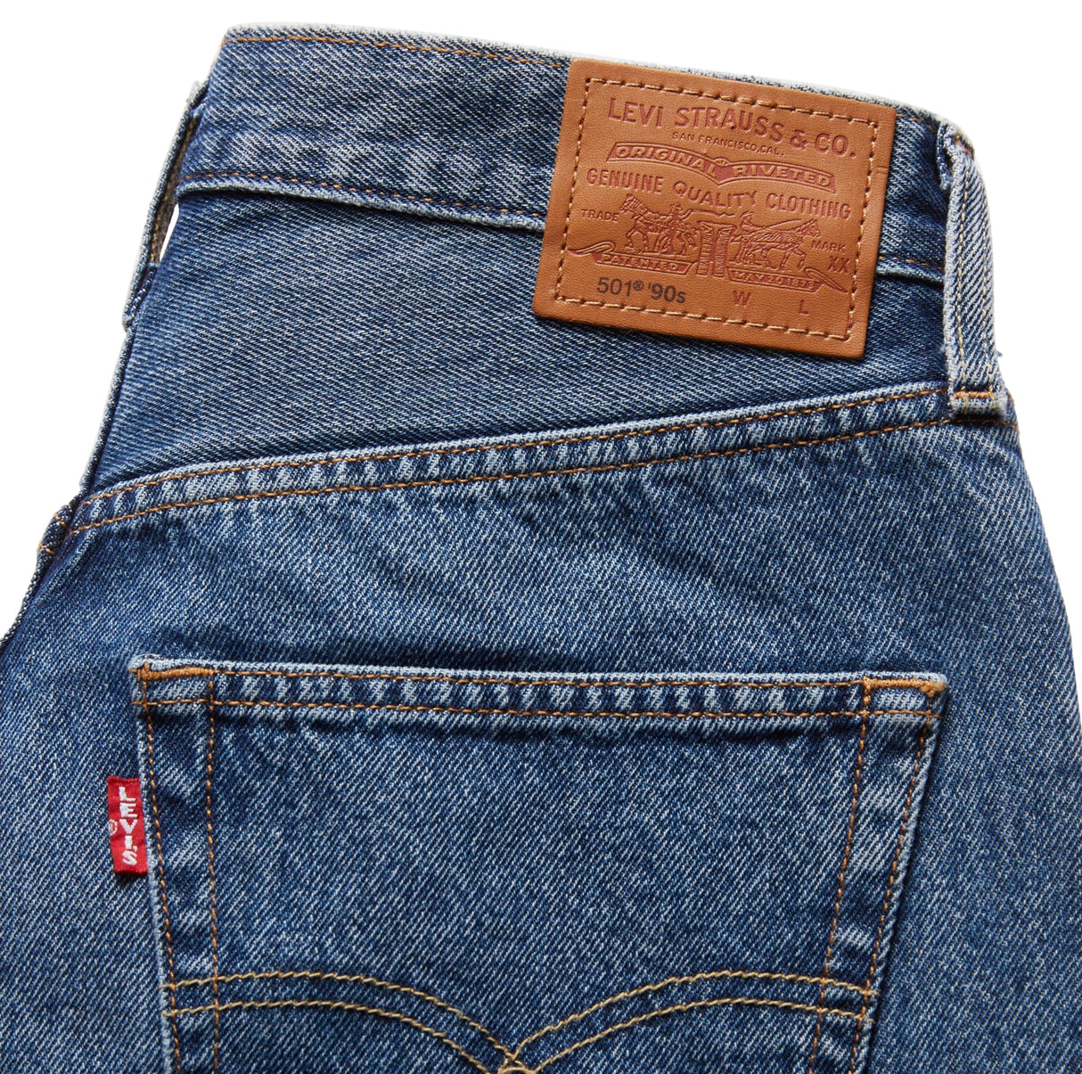 Levi's 501 90's Vaqueros, Not My News Channel, 30W / 32L para Mujer