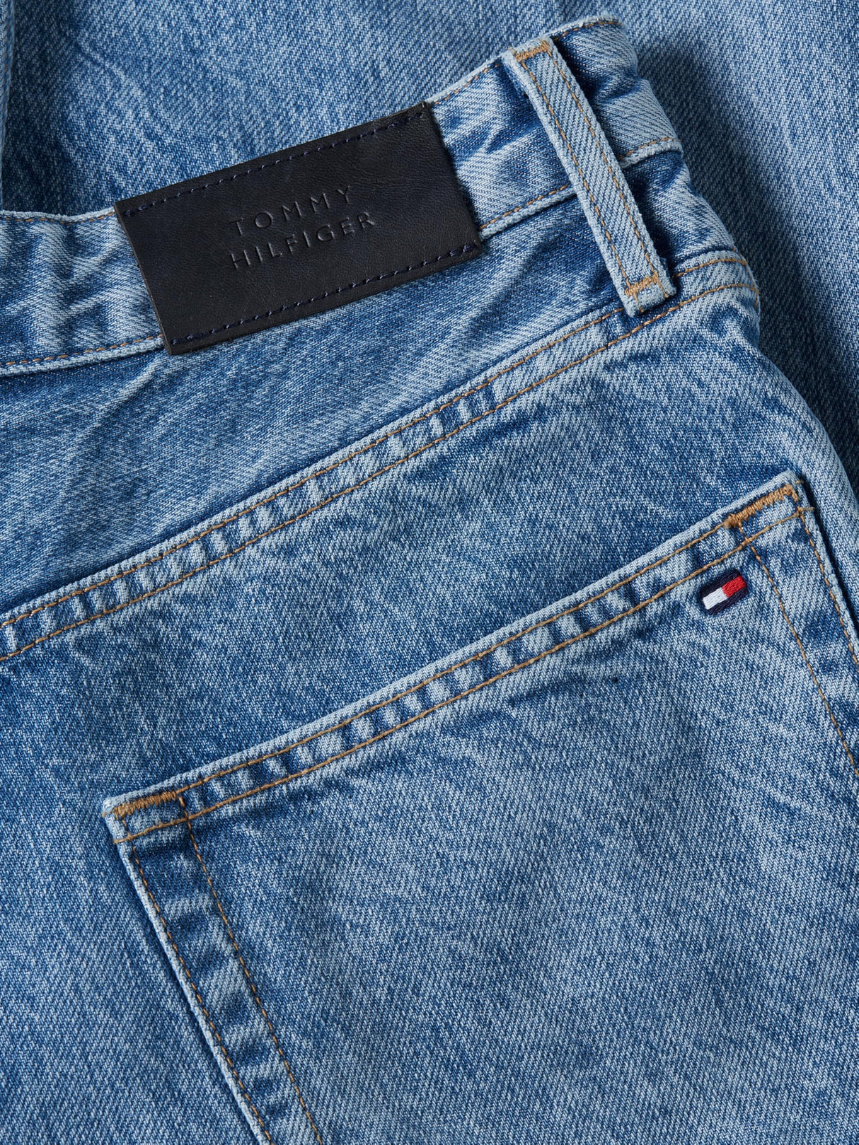 Tommy Hilfiger Vaqueros Mujer Wide Leg Cintura Alta, Azul (Ali), 28W/28L