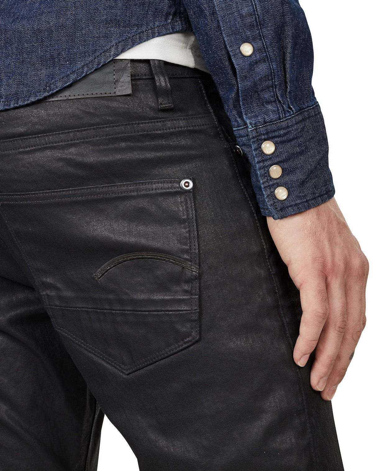G-STAR Revend Skinny, Vaqueros para Hombre, Azul (3D Dark Aged 51010-7101-2967), 31W / 32L