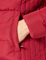 Geox W ANEKO, chaqueta De las mujeres, RUMBA RED,