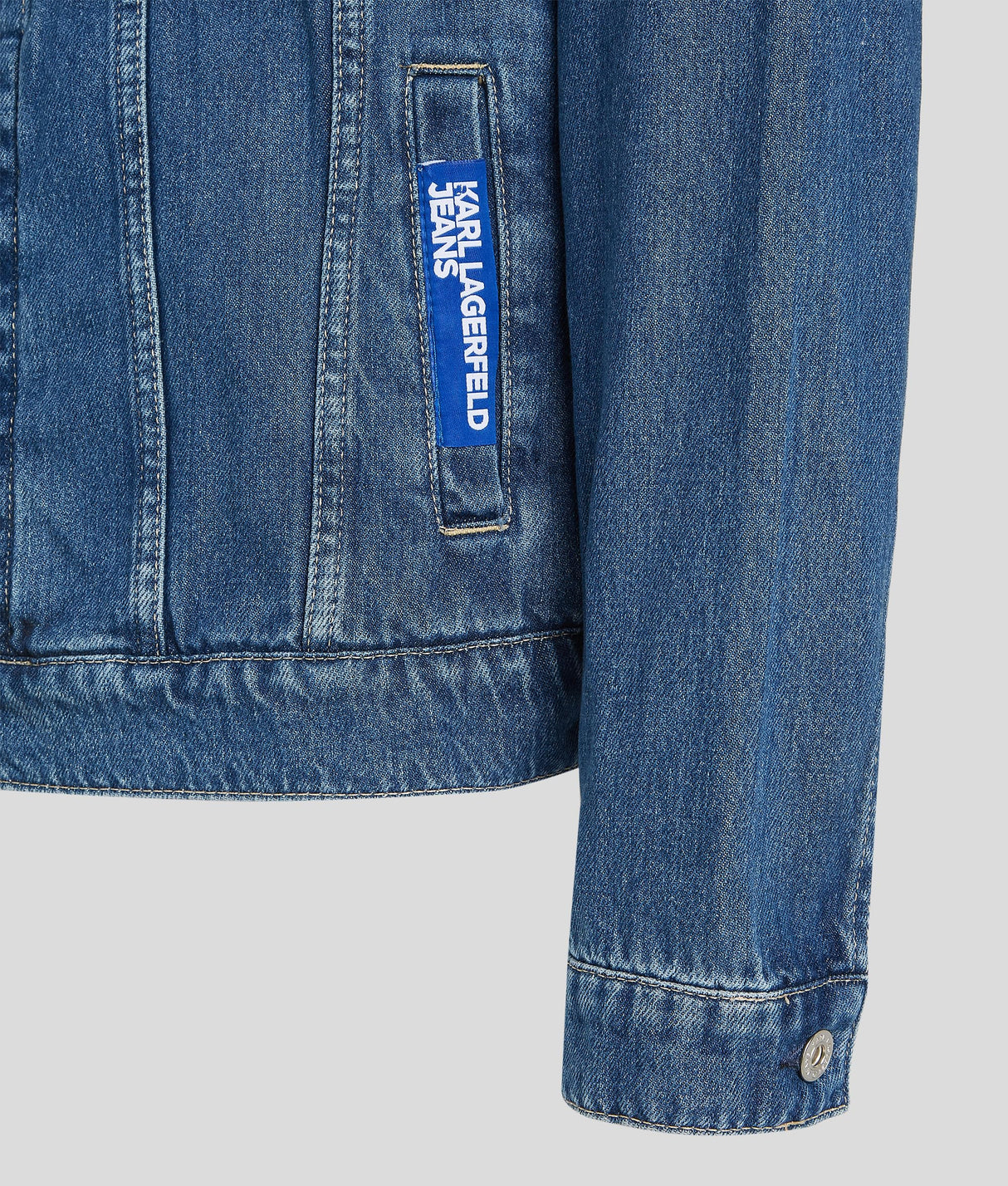KARL LAGERFELD JEANS, Hombre, Sudadera Con Capucha Y Logo, Ajuste Regular, Negro, L