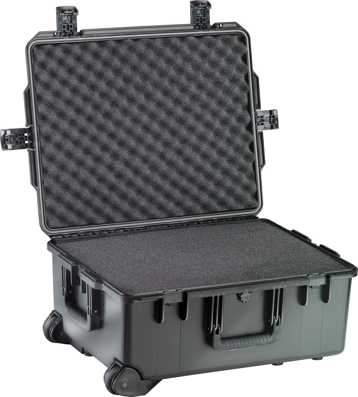 PELI Storm IM2720 Maleta Trolley fotográfico Resistente a los Impactos y estanca, 61L de Capacidad, Fabricada en EE.UU., con Espuma Personalizable, Color Negro