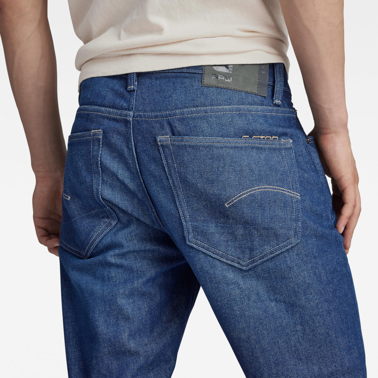 G-Star Para Hombre 3301 Slim Fit Jeans, Azul (worn in blue mine 51001-D503-G110), 30W / 30L