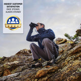 STEINER Prismáticos Wildlife 10,5x28 - Óptica de Calidad Alemana, imágenes HD de Alto Contraste, Ligeros, Ideales para Senderismo y para observaciones detalladas de la Naturaleza