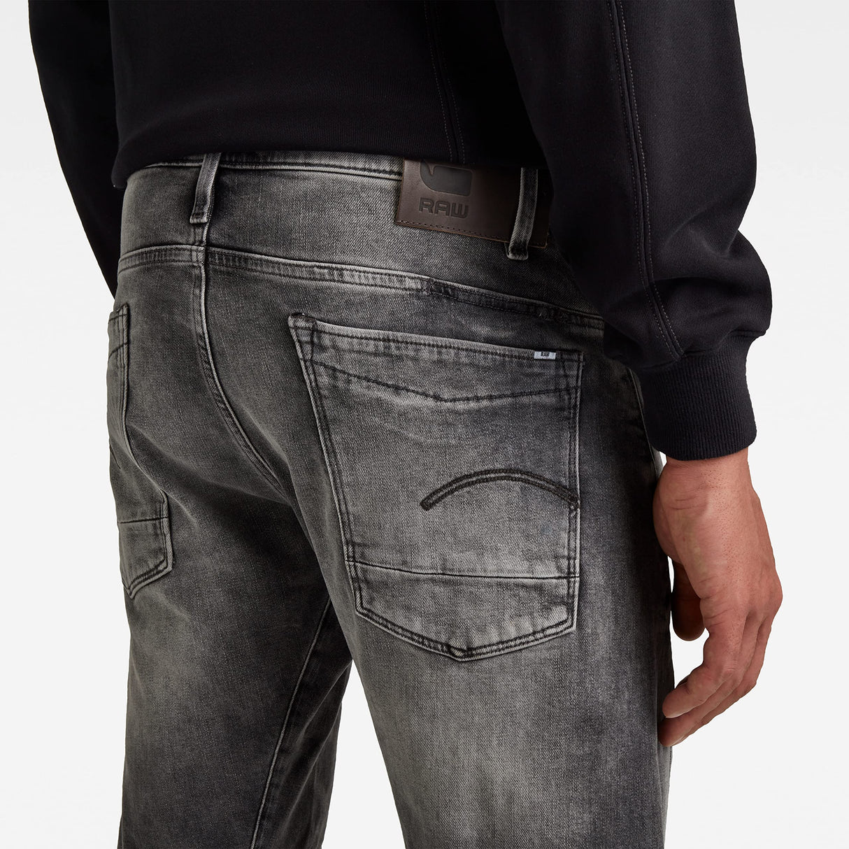 G-Star Para Hombre Scutar 3D Tapered Jeans, Gris (vintage basalt D17711-C293-B168), 33W / 34L