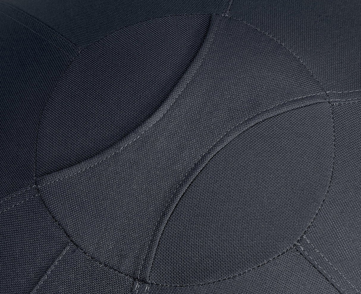 Leitz Balón de Asiento Ergo Active Antideslizante, Diseñado Ergonómicamente como Alternativa a la Silla de Escritorio, 75 cm de Diámetro, Incluye Funda de Tela, Bomba Aire Manual, 2 Tapones, 65430089