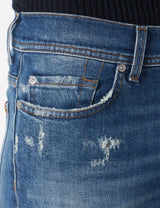 7 For All Mankind Jsd4k850co Jeans, Mediados De Azul, 29 W para Hombre