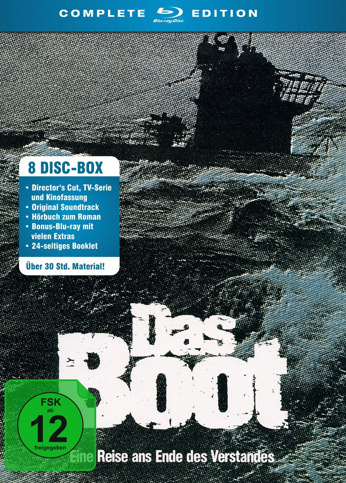 Das Boot - Complete Edition (+ Bonus-BR) (+ CD-Soundtrack) (2 Hörbücher) [Blu-ray]