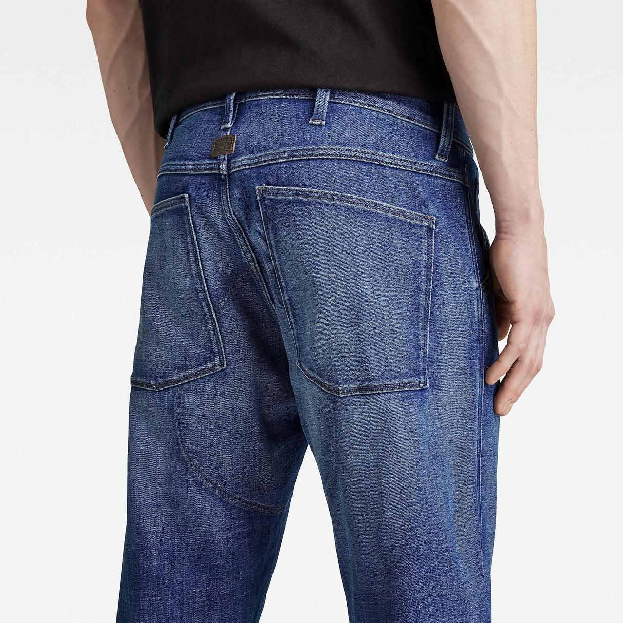 G-Star Para Hombre Jeans 5620 3D Zip Knee Skinny, Azul (faded water D01252-C051-D336), 28W / 30L