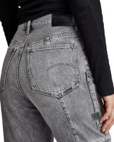 G-STAR Para Mujer Jeans Viktoria Utility High Straight, Gris (Faded Grey neblina D24566-D537-G324), 27W / 30L