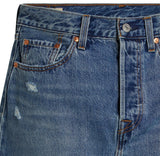 Levi's Iconic Long Skirt W/Slit Falda, Verified Vintage SKI, 27 Mujeres