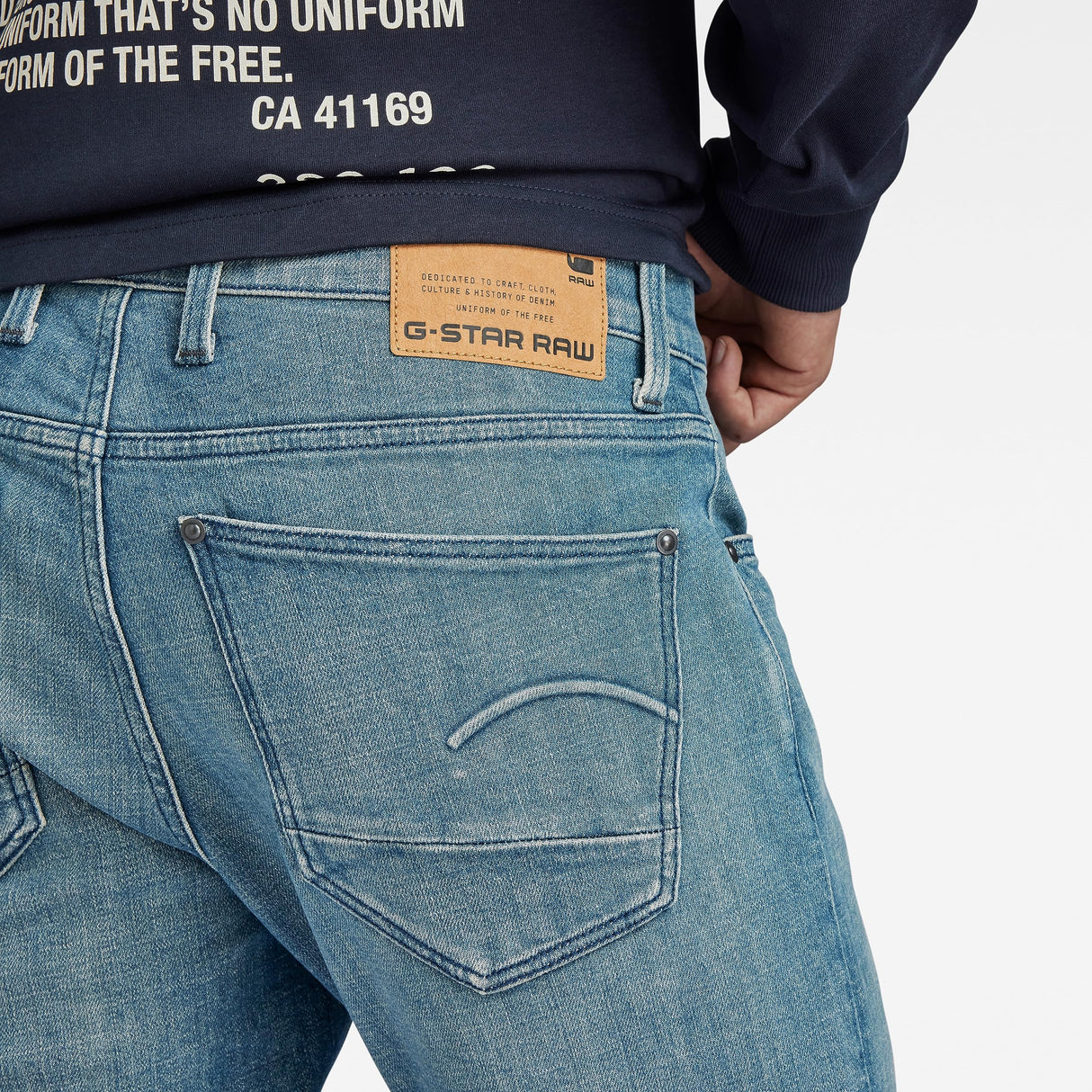 G-STAR Revend FWD Skinny Jeans Hombre, Azul (Faded Blue Pool D20071-d440-g121), 32W / 32L