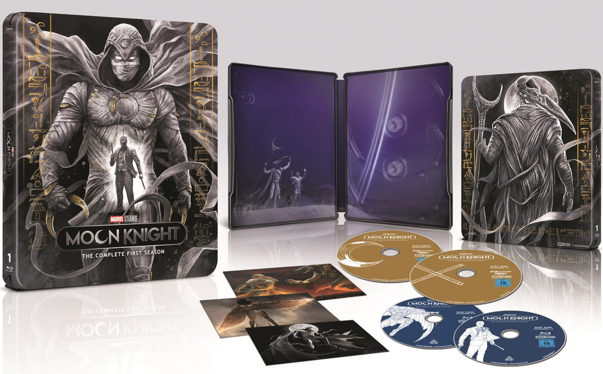 Moon Knight - Staffel 1 - Limited Steelbook (2 4K Ultra HD) (+ 2 Blu-ray) [Blu-ray]