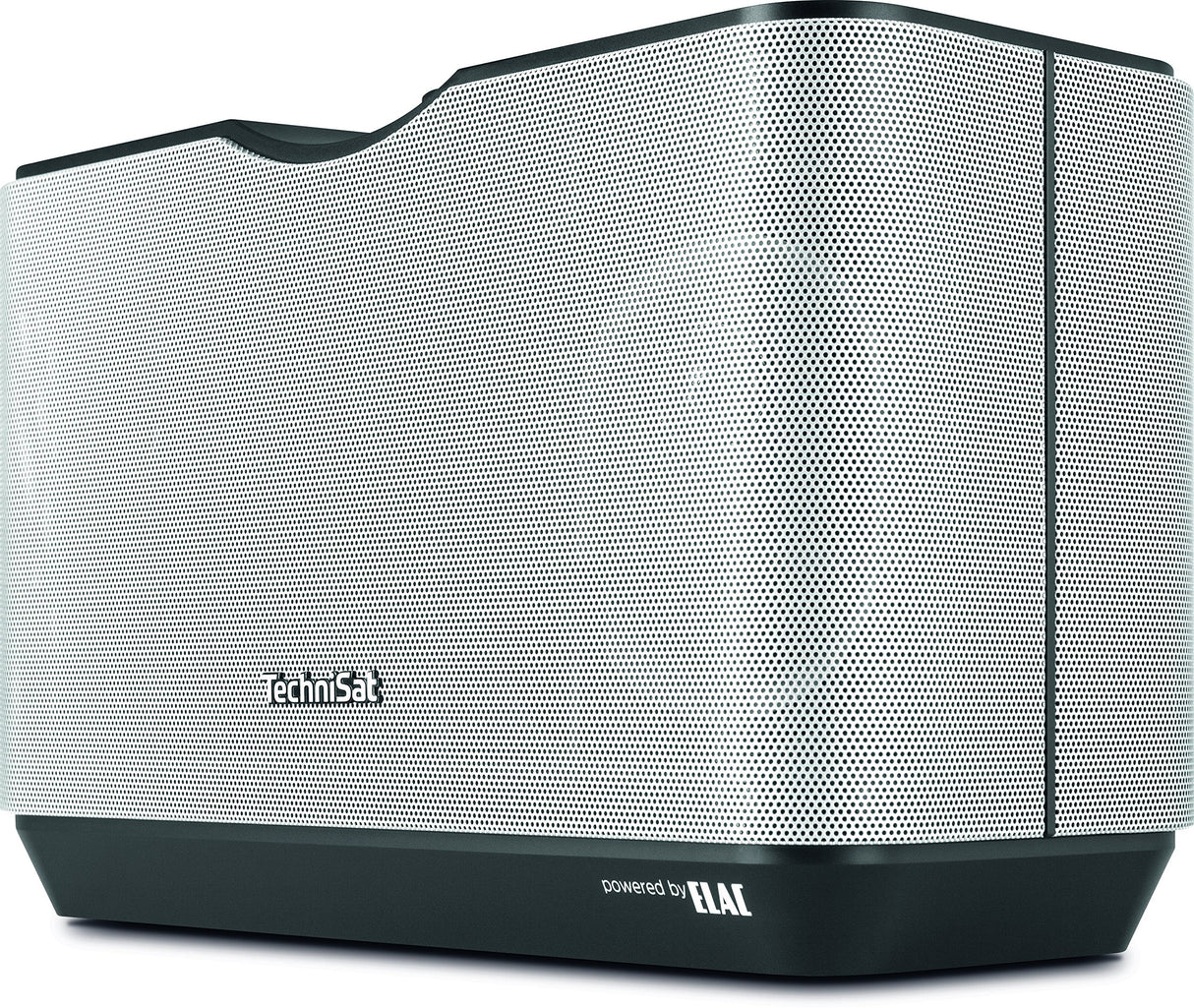 TechniSat AUDIOMASTER MR2 - Altavoz ELAC WLAN de 60W y Radio Internet (con Streaming de Audio UPnP/DLNA, Altavoz Multiroom para Reproducir Radio Internet, Spotify y Bluetooth) Negro/Plateado